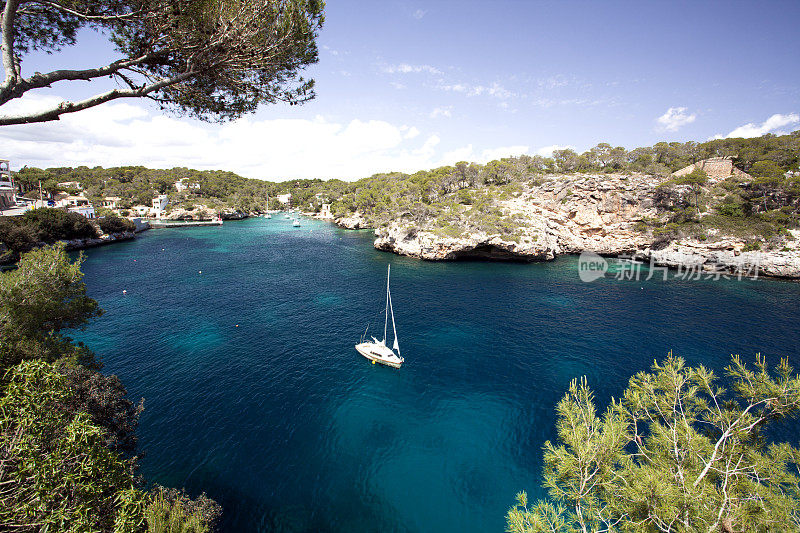 Cala Figuera，西班牙马略卡岛